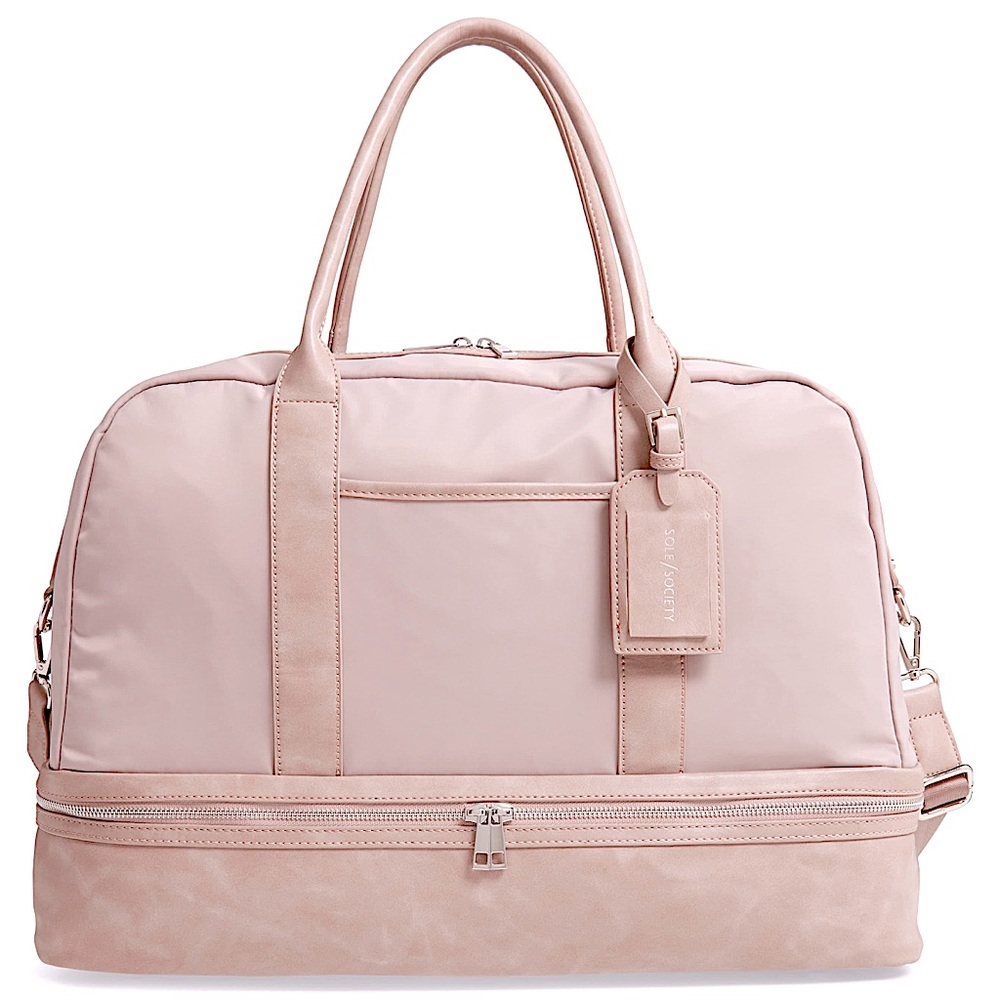 LIKE NEW! Sole Society Mason Weekender Carry on Duffel with shoe compartment
